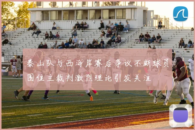 泰山队与西海岸赛后争议不断球员围住主裁判激烈理论引发关注